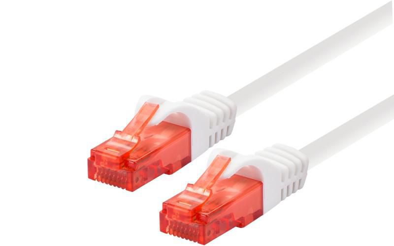 PATCH CABLE U/UTP CAT6 - 20M - WHITE - Warranty: 24M
