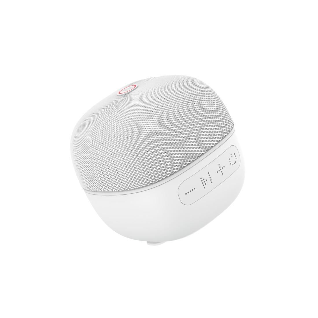 HAMA Cube 2.0 weiß Mobiler Bluetooth-Lautsprecher