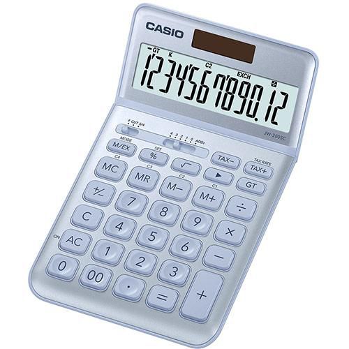 Casio JW-200SC-BU W128329677 Jw-200Sc Calculator Desktop 