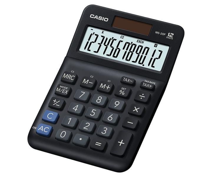 Casio MS-20F W128329757 Calculator Desktop Basic Black 