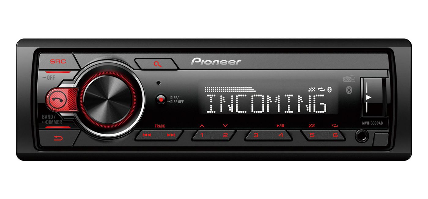 Pioneer MVH-330DABAN W128329768 Car Media Receiver Black 200 