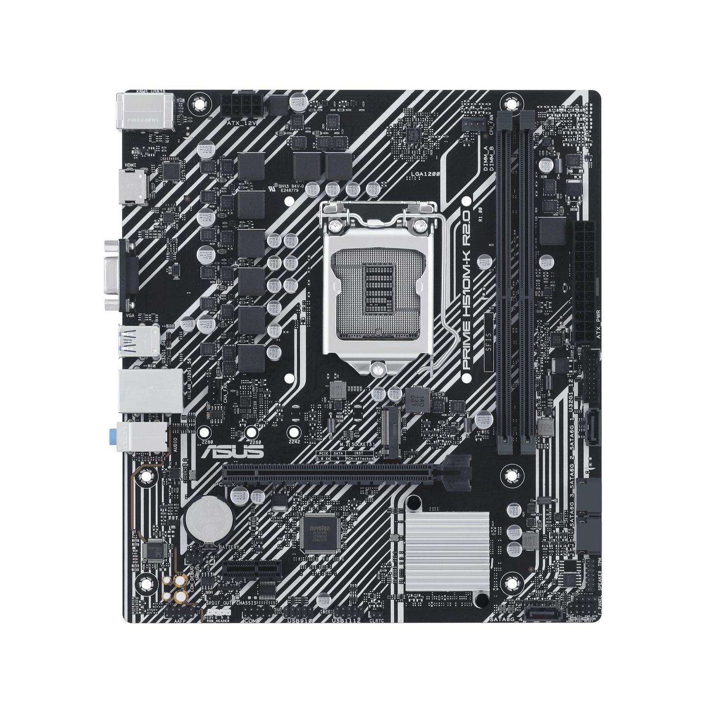 Asus PRIME H510M-K R2.0 W128825376 Intel H510 Lga 1200 Socket 