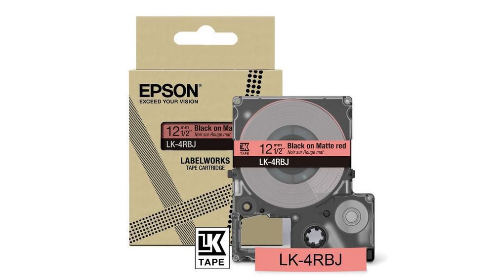 Epson C53S672071 W128338462 Lk-4Rbj Black, Red 