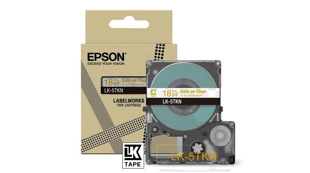 Epson C53S672097 W128338478 Lk-5Tkn Gold, Transparent 