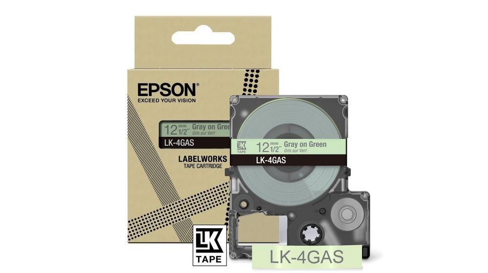 Epson C53S672105 W128338484 Lk-4Gas Grey, Light Green 