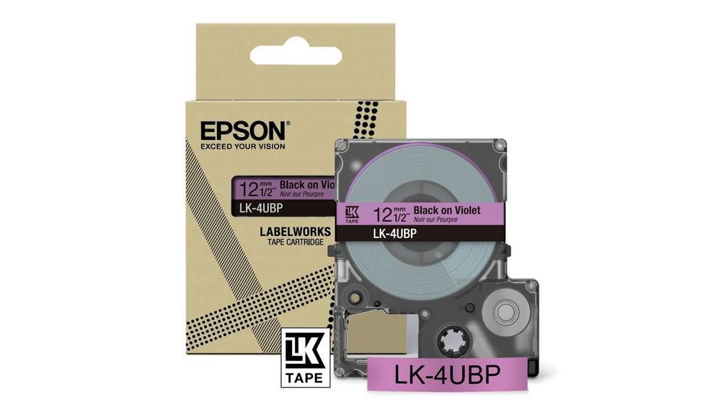 Epson C53S672101 W128338481 Lk-4Ubp Black, Purple 