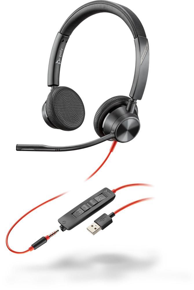 Poly 214016-01 W125878727 Blackwire 3325 headset Head 