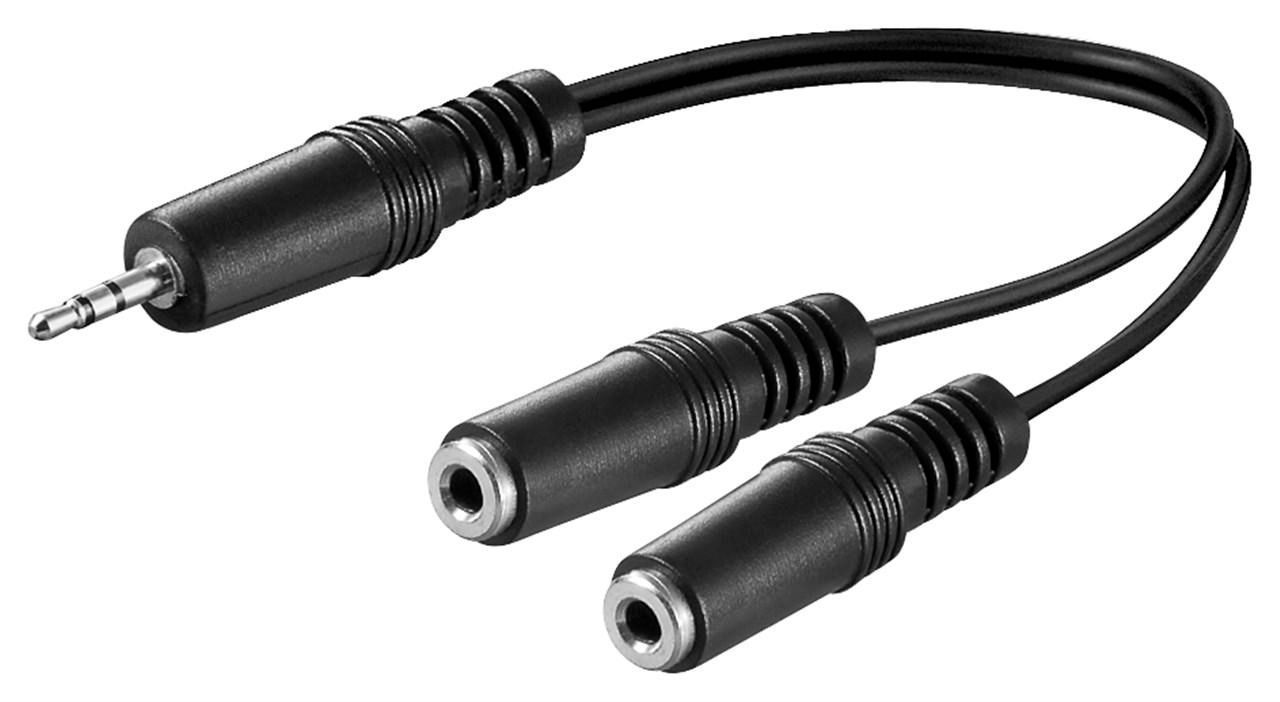 3.5MM AUDIO Y CABLE ADAPTER
