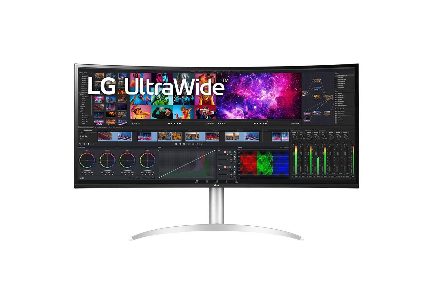 LG UltraWide 40WP95CP-W Curved Monitor 100,8cm (39,7\")