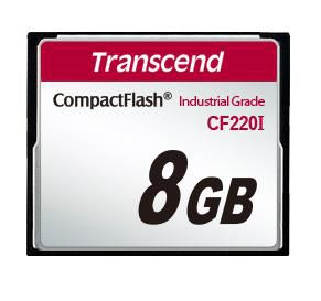 Transcend TS8GCF220I W128348100 8Gb Industrial Temp Cf220I Cf 