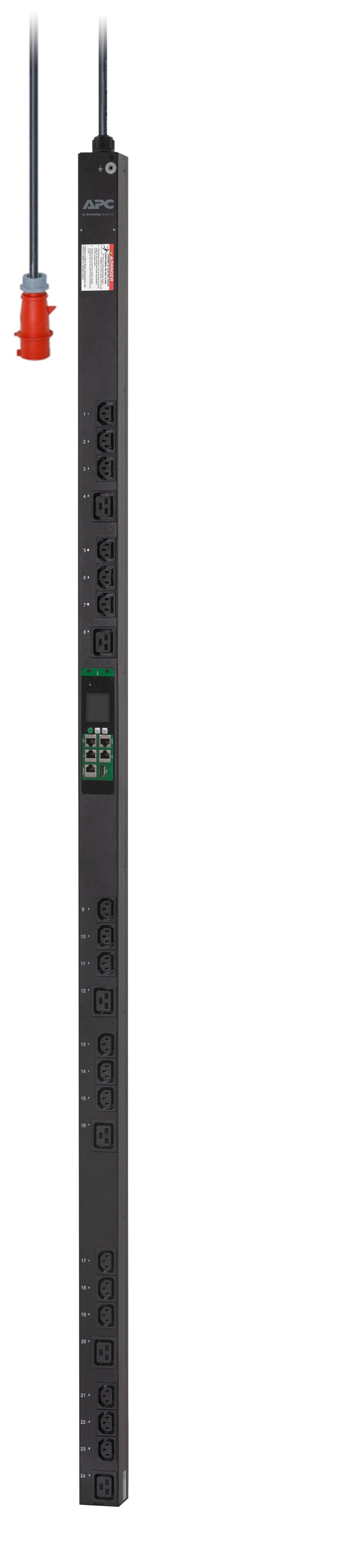 APC EasyPDU Metered-by-Outlet with Switching ZeroU 11kW 230V 18 C13 & 6 C19