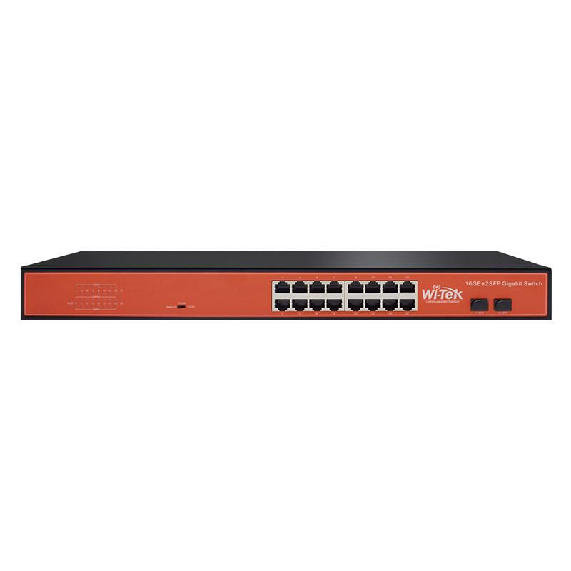 16GE+2SFP FULL GIGA - RACK-MOUNTABLE ETHERNET - SWITCH - Warranty: 36M