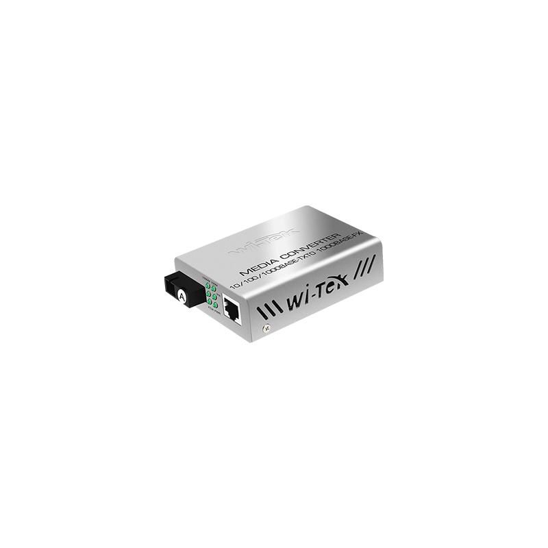 25KM 1000MBPS SINGLE FIBER - OPTIC MEDIA CONVERTER - Warranty: 36M