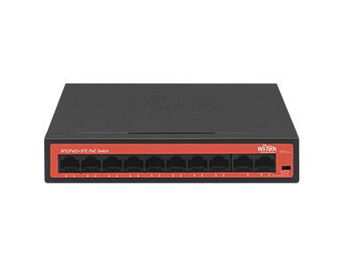 8FE+2FE PORTS 250M LONG RANGE - POE SWITCH[65W] - Warranty: 36M