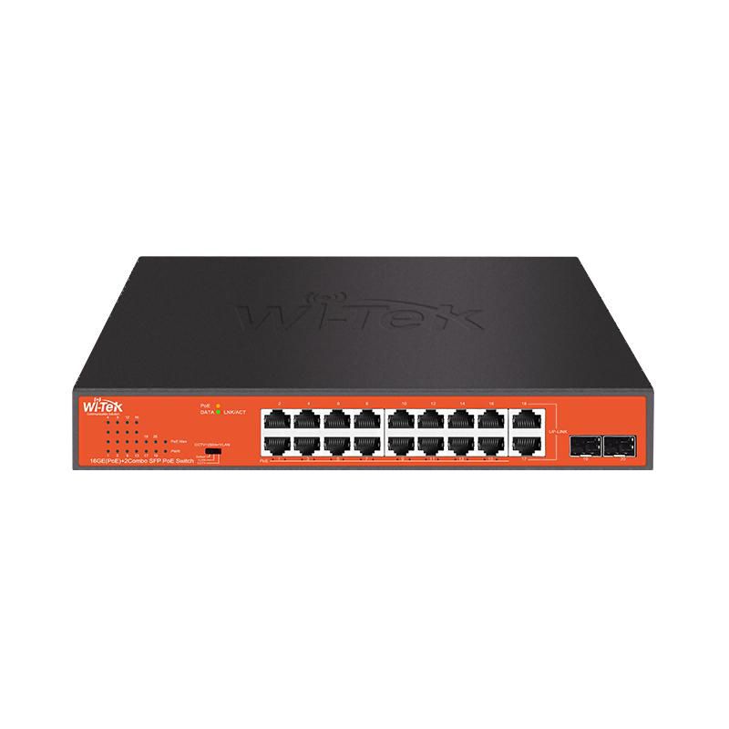 16GE POE + 2 COMBO SFP FULL - GIGABIT SWITCH - Warranty: 36M