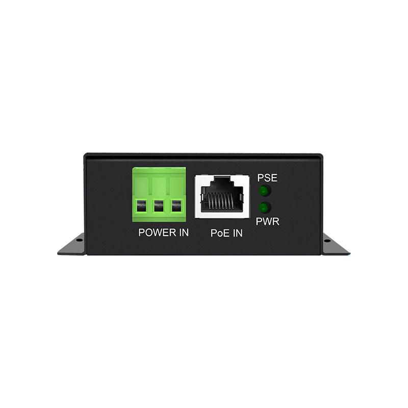 2GE POE PORT WITH 1x48V POE - IN AND 1x24V POE OUT - Warranty: 36M