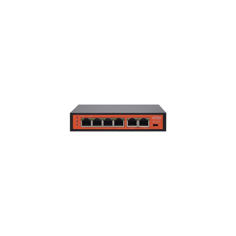 4FE POE OUTPUT+1FE POE - INPUT+1FE UPLINK PORT [60W] - Warranty: 36M