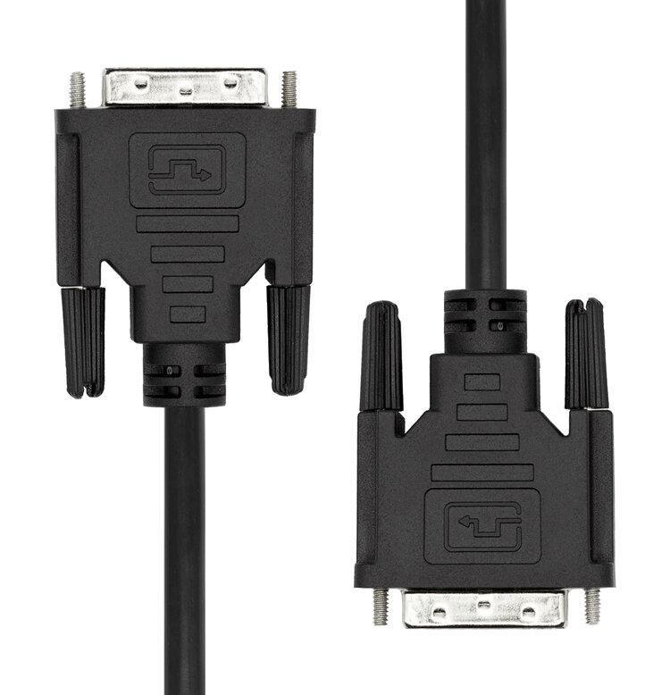 DVI-D 18+1 Cable, Black 1m