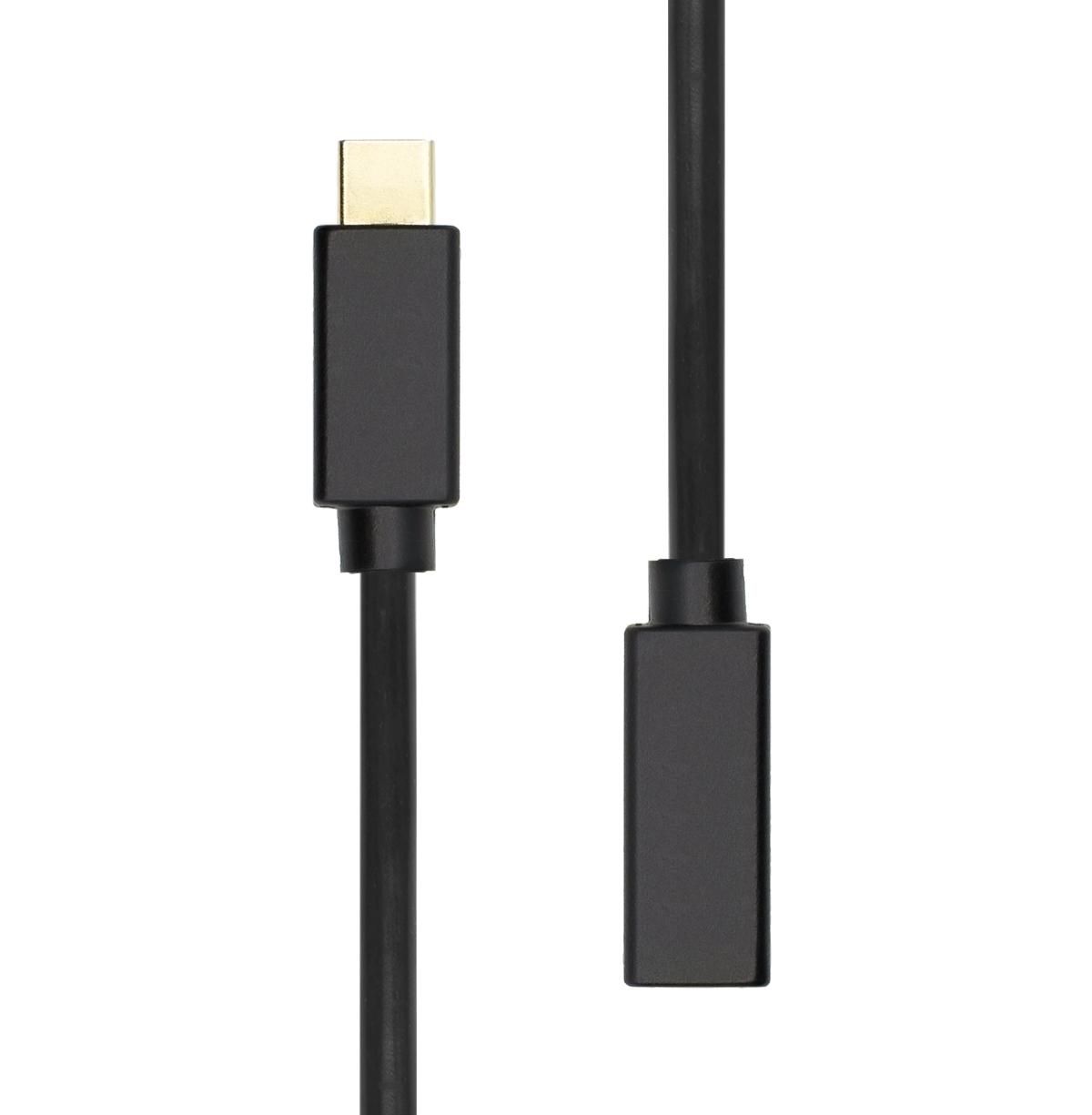 USB-C Extension Black 1M