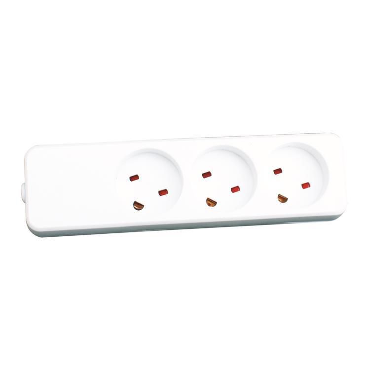 Plast Power Strip 3-way K-IT 