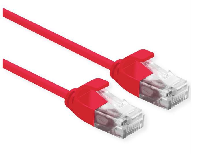 Roline 21.15.3912 W128372180 Networking Cable Red 0.5 M 