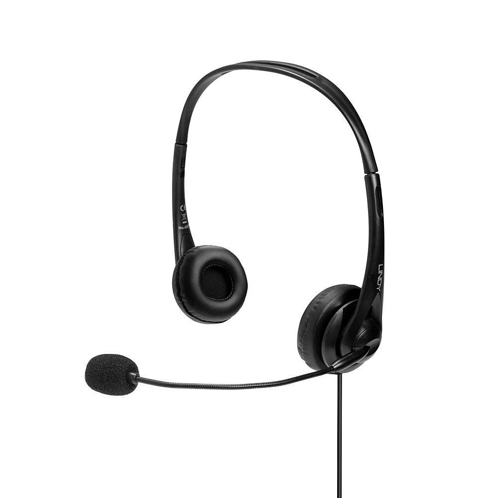 Lindy 42870 W128370515 Usb Stereo Headset With 