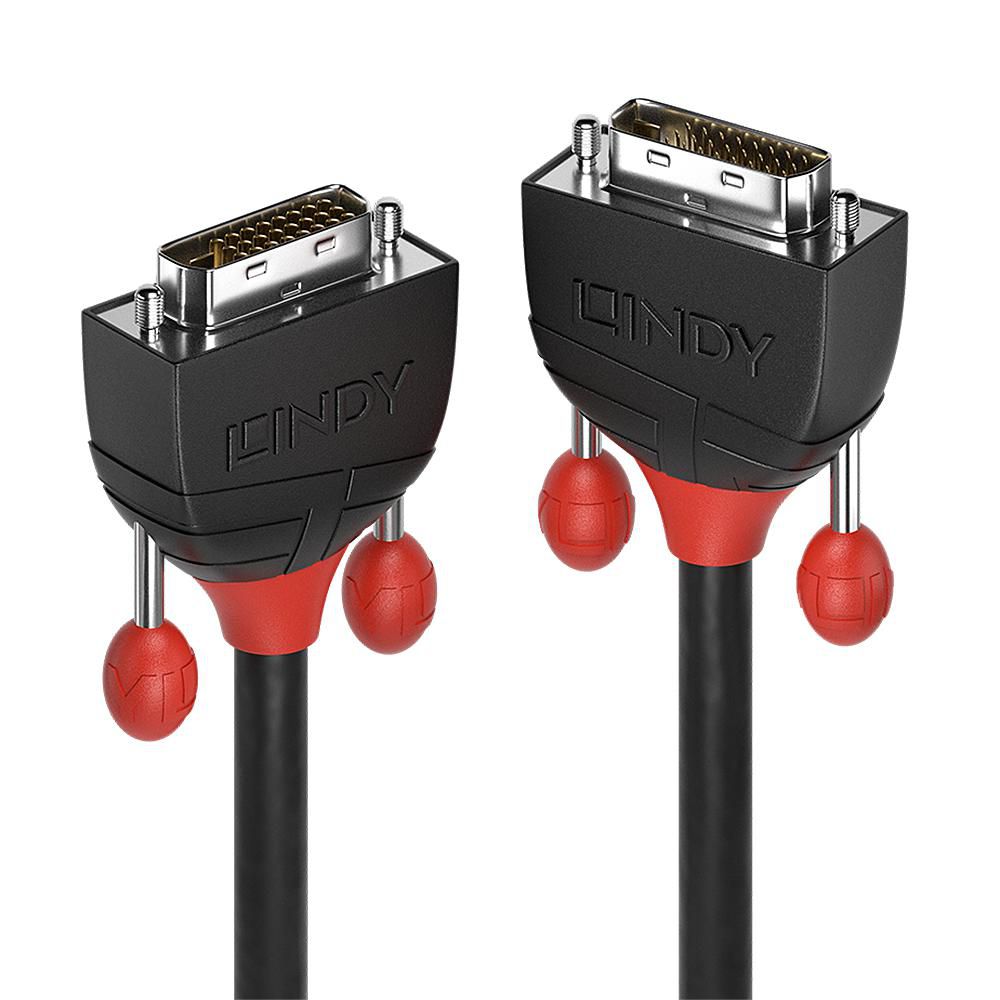 Lindy 36250 W128371007 0.5M Dvi-D Dual Link Cable, 