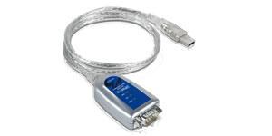 MOXA UPort 1150 - USB - DB-9M - Männlich/männlich - Silber - Windows 98 - ME - 2000 - XP (x86/x64) -