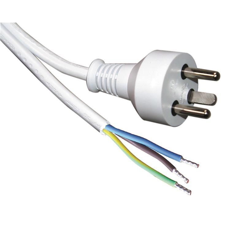 ROLINE Power Cable White 1 M Power