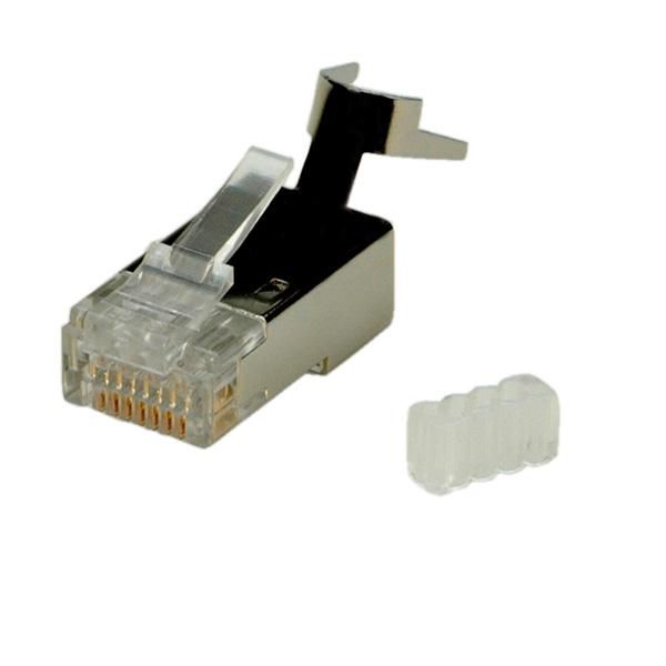 Cat.6 Modular Plug, Shielded, - 21173063