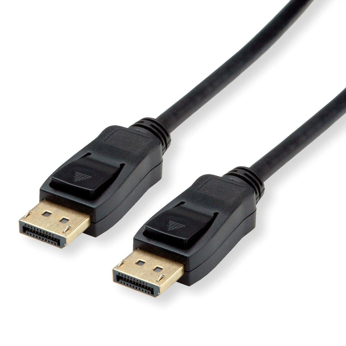 Value 11.99.5813 W128372660 Displayport Cable 5 M Black 