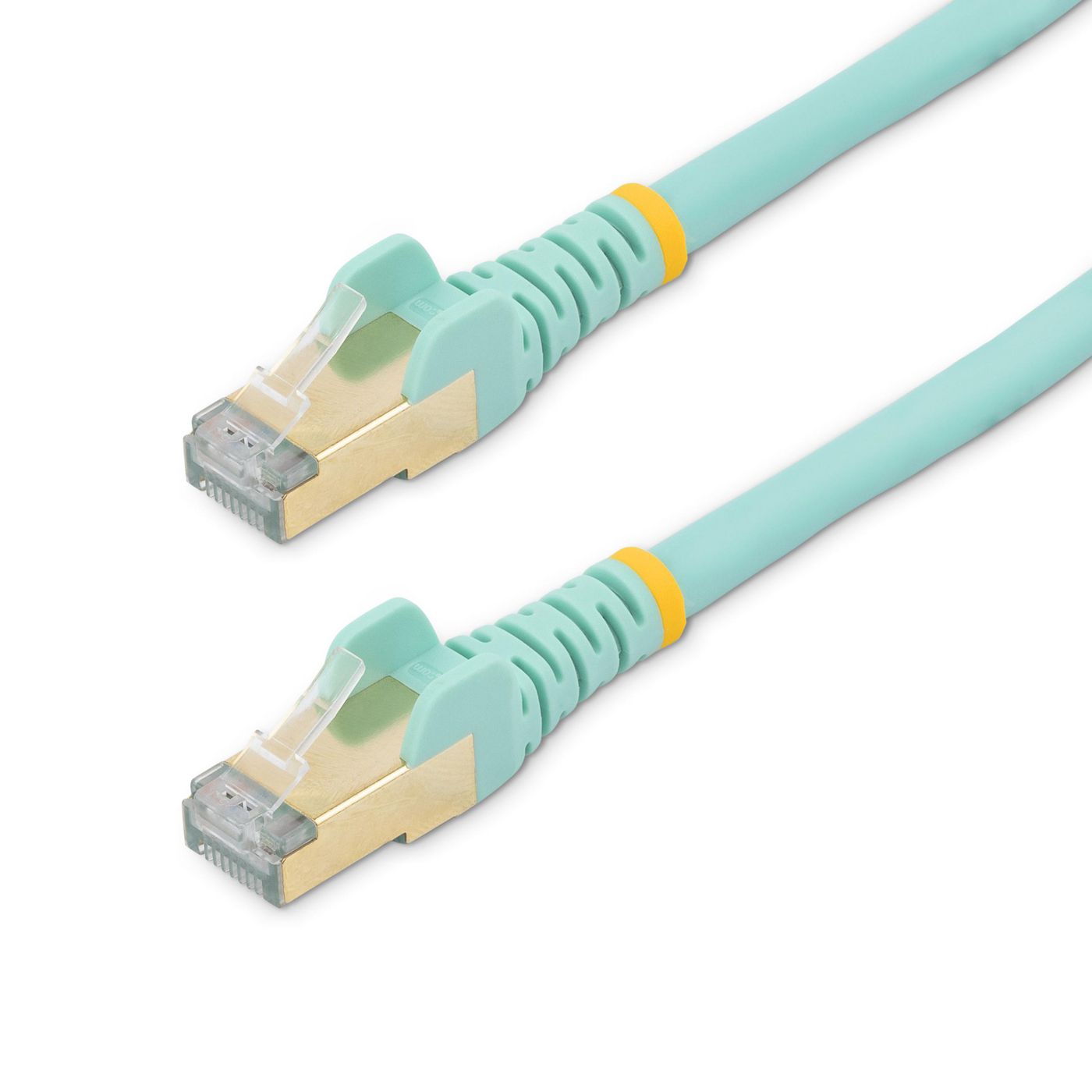 STARTECH.COM 7,5m CAT6a-Kabel - Türkis - RJ45-Ethernet-Kabel - Snagless - STP - Kupferdraht