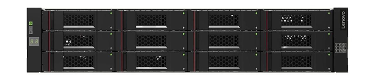 12-bay 2U rack-mountable SAS 