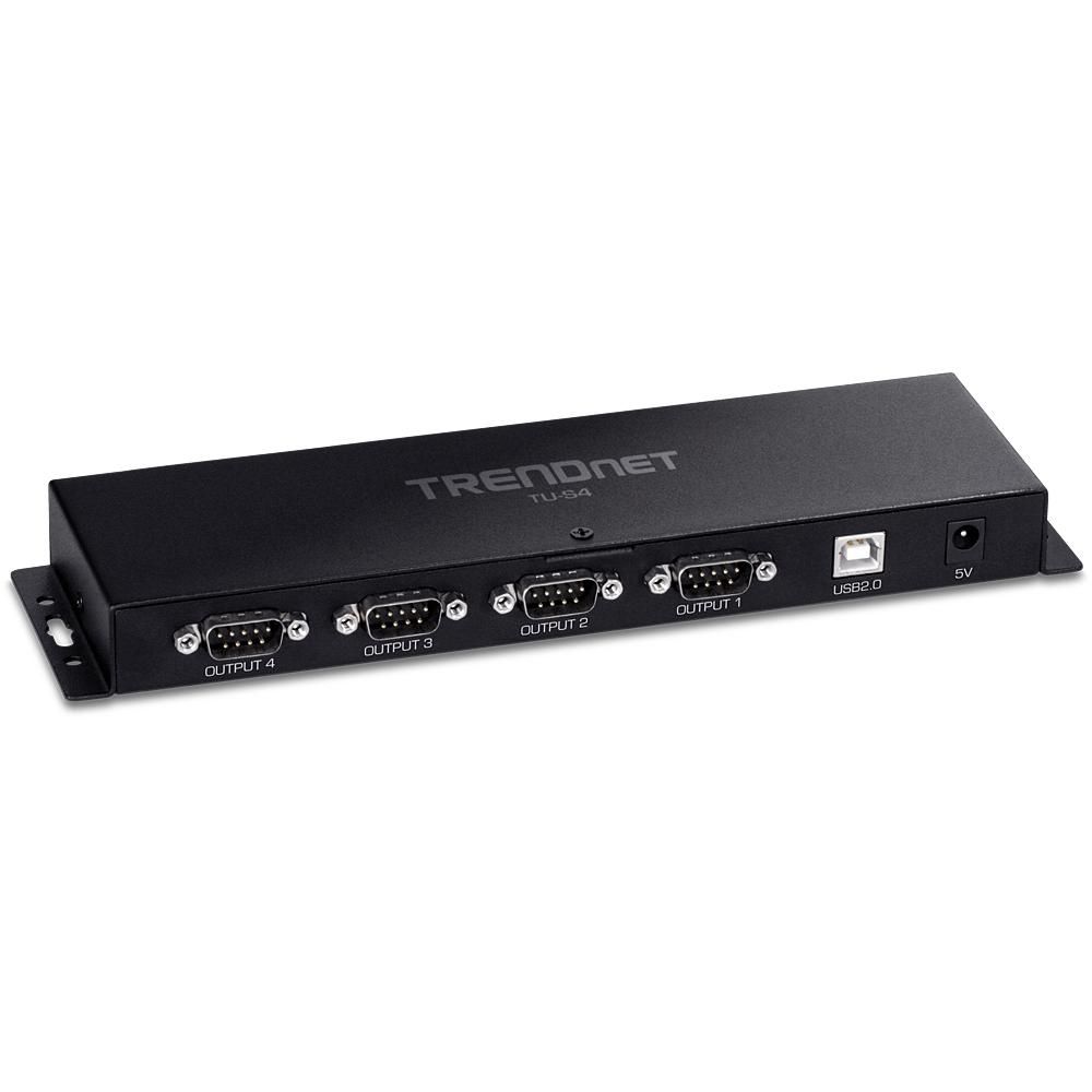 TRENDnet TU-S4 W125956191 4 Port USB to Serial RS232 