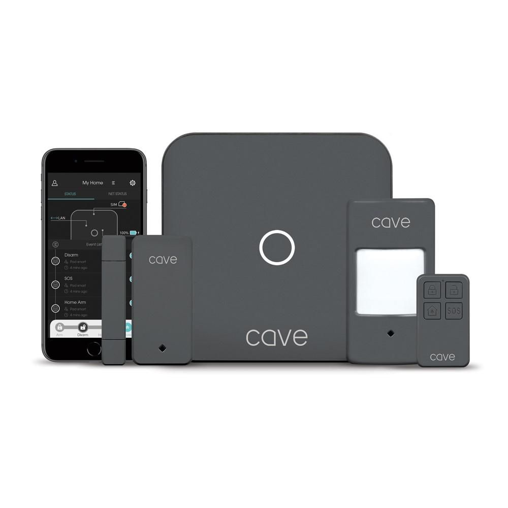 Cave Smart Home Security Alarm System Starter