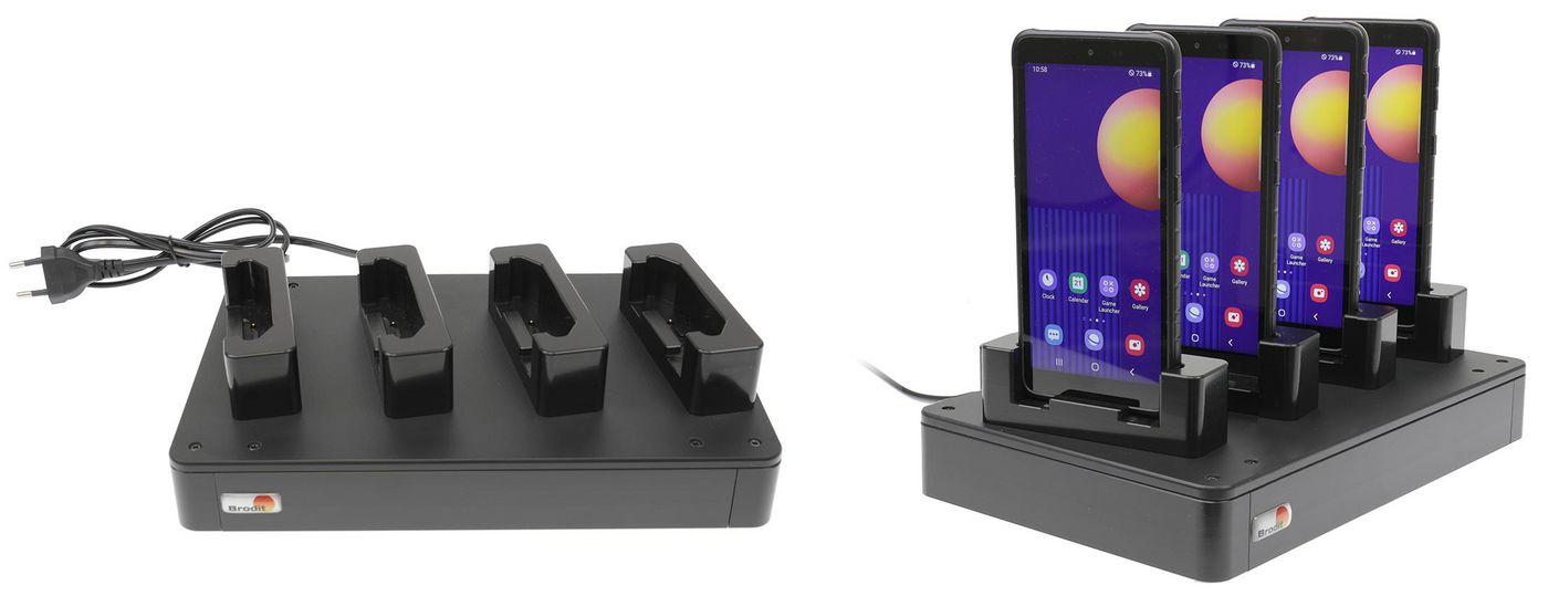 4 way desktop charging dock, 