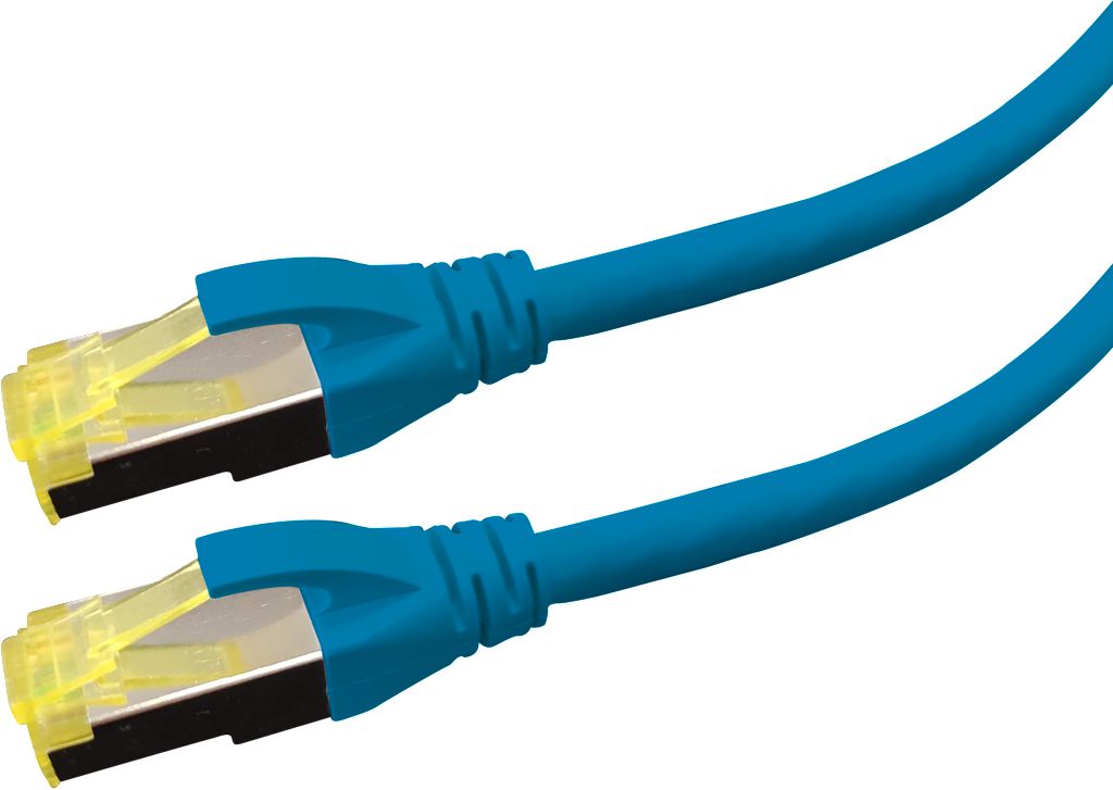 PATCH CABLE CAT6 S/FTP - PREMIUM LSOH - 3M BLUE - Warranty: 24M