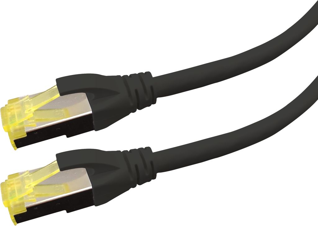 PATCH CABLE CAT6 S/FTP - PREMIUM LSOH - 15M BLACK - Warranty: 24M