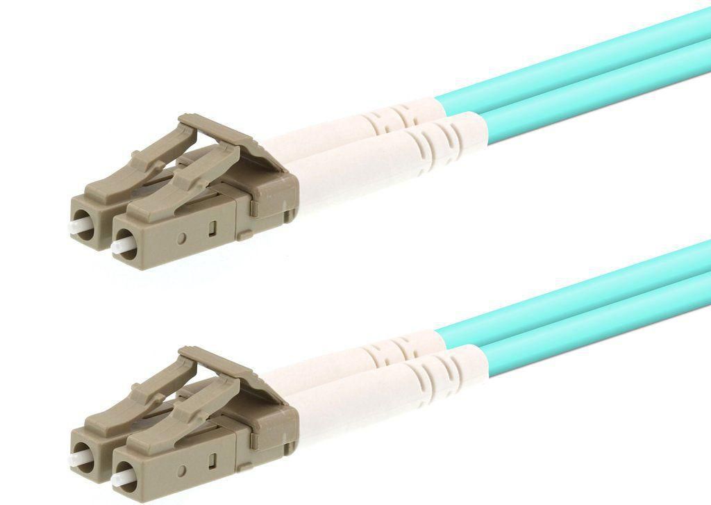 Fiber Patch Cable 50/125 - - LC/LC 10m - OM3 - Warranty: 24M