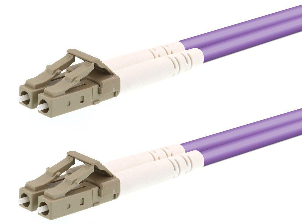 Fiber Patch Cable 50/125 - - LC/LC 20m - OM4 - Warranty: 24M