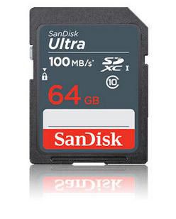 Sandisk SDSDUNR-064G-GN3IN W128256541 Ultra 64 Gb Sdxc Uhs-I Class 