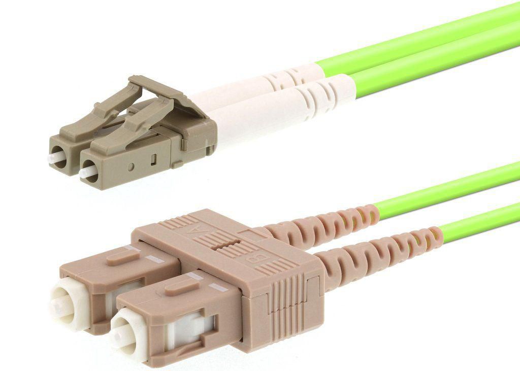 Fiber Patch Cable 50/125 - - LC/SC 0,5m - OM5 - Warranty: 24M