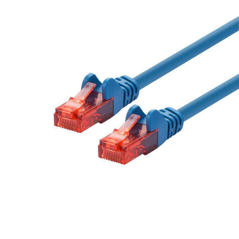PATCH CABLE U/UTP CAT6 - 30M - BLUE - Warranty: 24M
