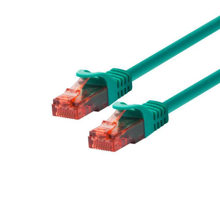 PATCH CABLE U/UTP CAT6 - 25M - GREEN - Warranty: 24M
