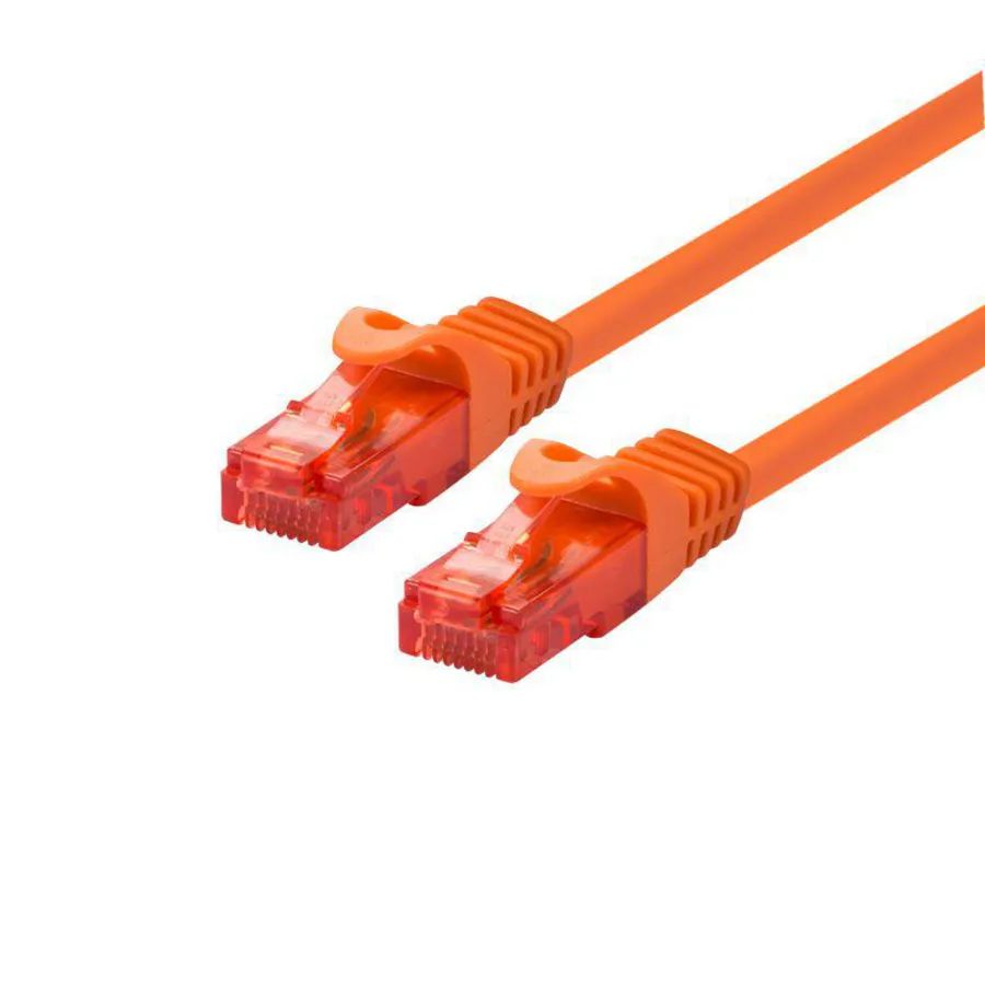 PATCH CABLE U/UTP CAT6 - 2M - ORANGE - Warranty: 24M