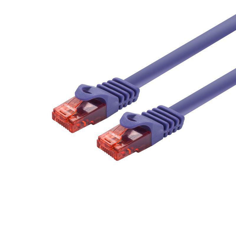 PATCH CABLE U/UTP CAT6 - 30M - VIOLET - Warranty: 24M