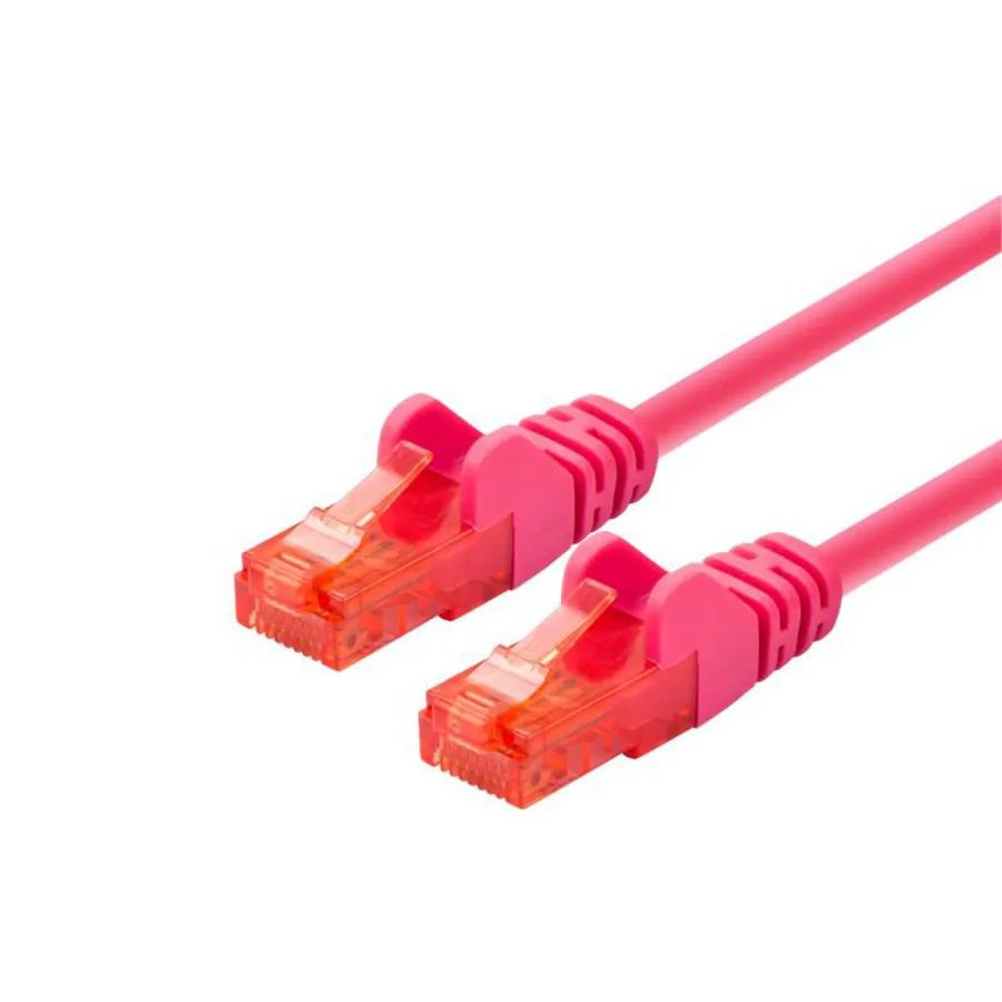 PATCH CABLE U/UTP CAT6 - 2M - MAGENTA - Warranty: 24M