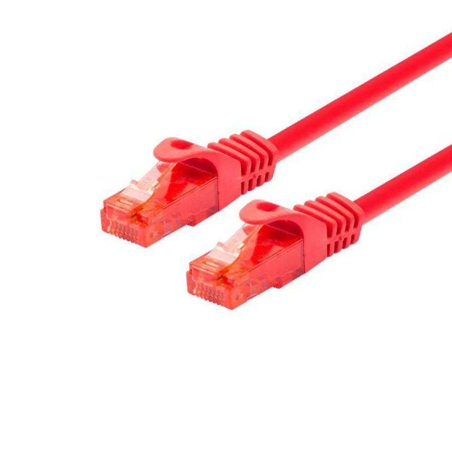 PATCH CABLE U/UTP CAT6 - 15M - RED - Warranty: 24M