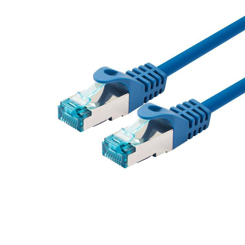 PATCH CABLE SF/UTP 1M - CAT5E - - BLUE - Warranty 24M