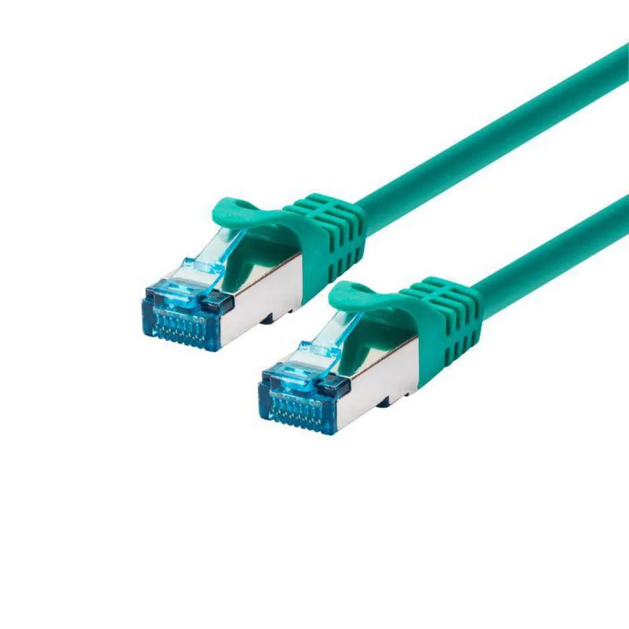 PATCH CABLE SF/UTP 0.3M - - CAT5E - GREEN - Warranty 24M